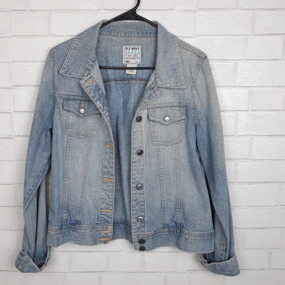 Old Navy Denim Jean Jacket - Picture 1 of 3